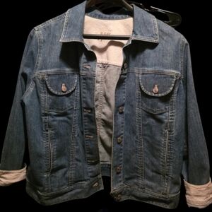 XL J.Jill Denim Jacket